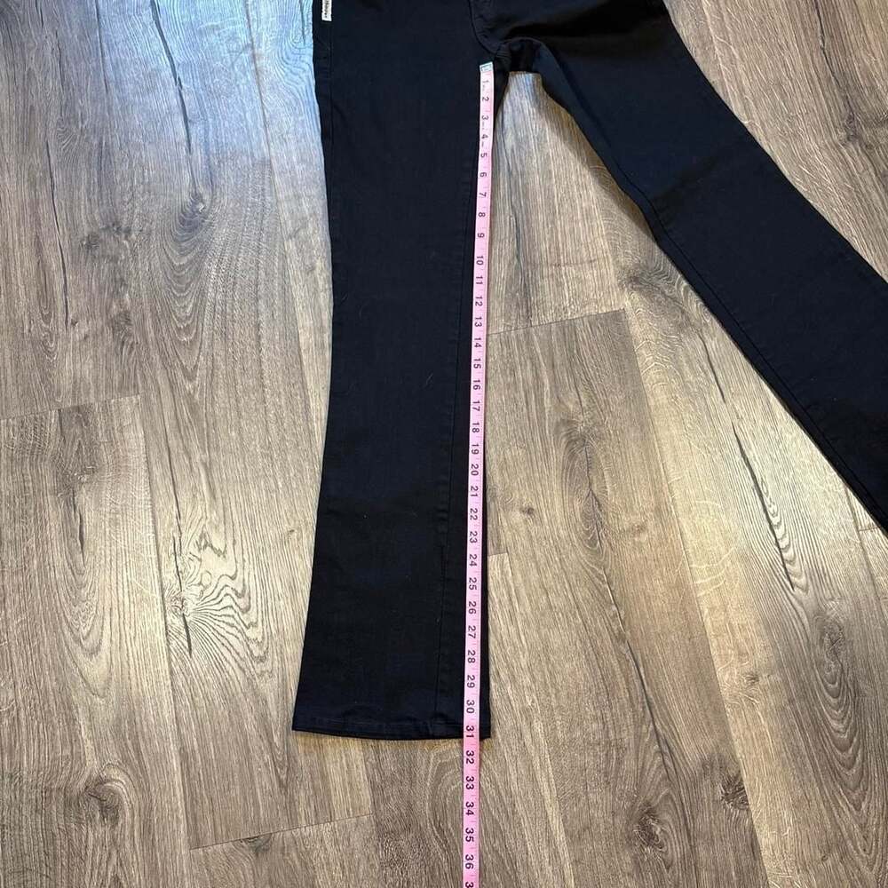 Hammer Jeans Y2K Bootcut Flare Pants Size 5 Black - Picture 6 of 8